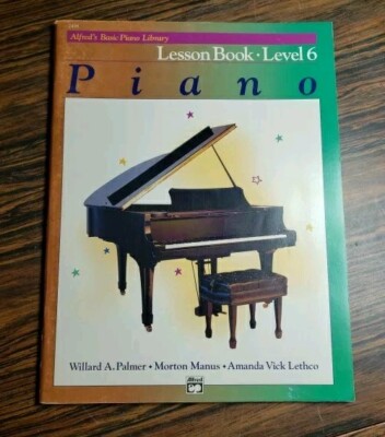 Alfred Basic Piano Course Lesson Book 6