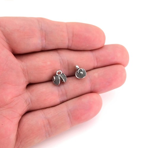 Moonstar Nodo Cierre Tíbet Plata 10 piezas para hacer Tasbih, Misbaha 921030 - Imagen 3 de 4