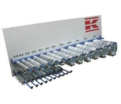 220x Schlauchschellen Sortiment 6-70mm inkl. Rack Set Schellen Aufsteller Aktion