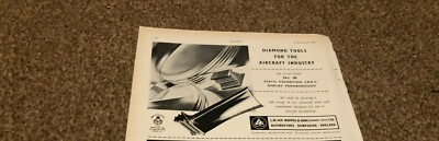 AC47 WERBUNG 5X8 L.M. VAN MOPPES & SONS DIAMOND TOOLS LTD