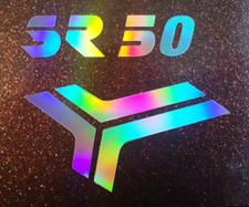 Simson Roller SR50 • Schriftzug • Emblem • Aufkleber • Logo Hologramm • q27