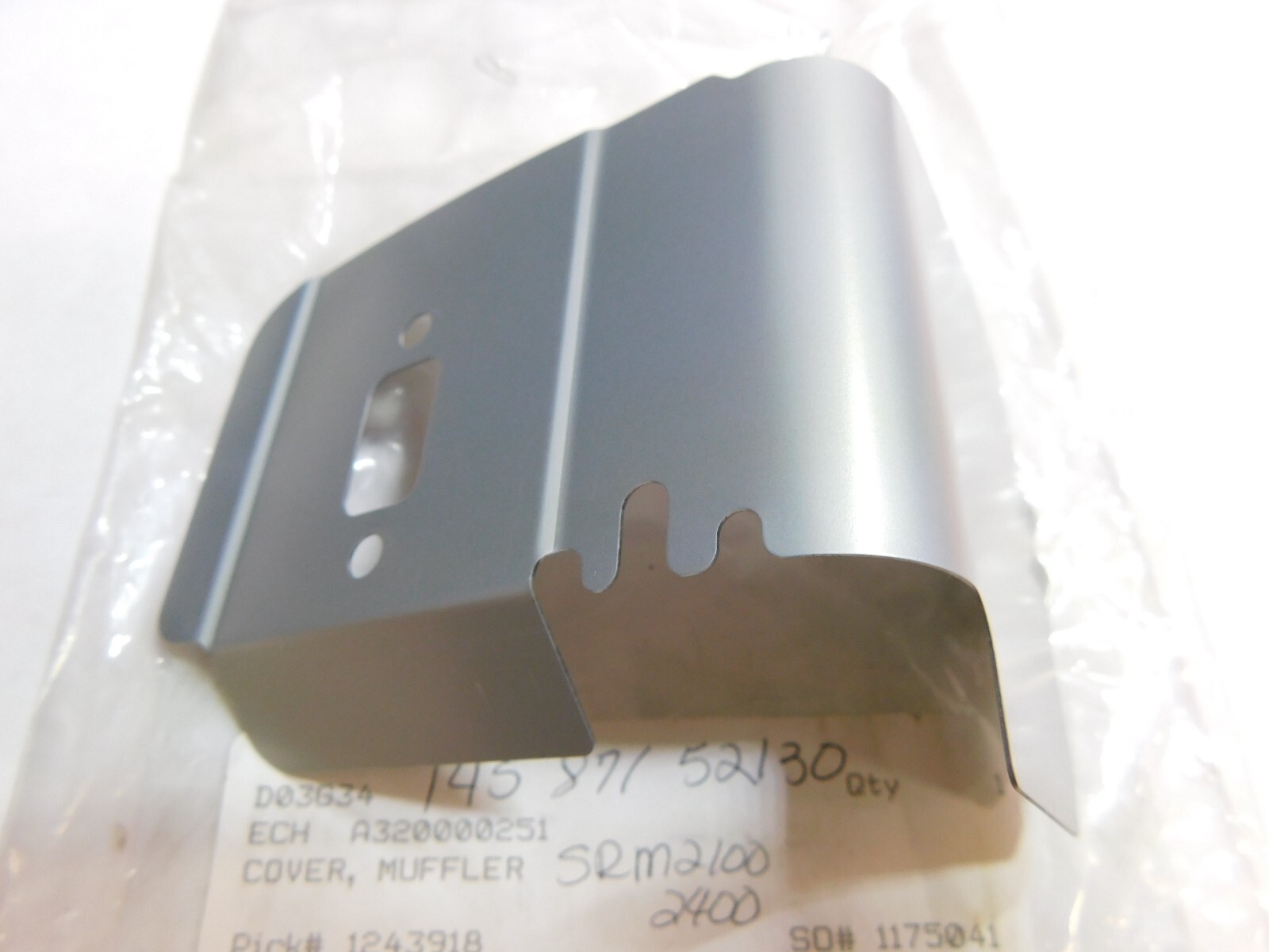 GENUINE ECHO MUFFLER COVER # A320000251 -- BOX 1607 R | eBay