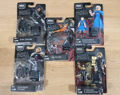 Mega Construx  game of thrones Figuren GVR75 & 76 ,78 & 79 & GVW89