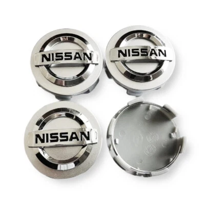 Per Nissan 4pcs 60mm Coprimozzi hubcaps Altima Sylphy Xtrail Qashqai TIIDA TEANA - Bild 1 von 3
