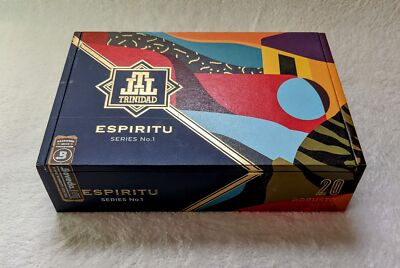 Trinidad Espiritu Robusto Series No. 1 Cigar Box Jewelry Trinket Coins Travel