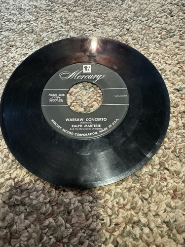 Mercury 70221-x45 Schallplatte Ralph Marterie - Bild 2 von 2