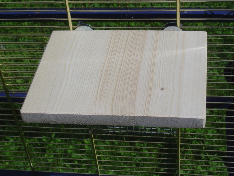 pipano Sitzbrett 20 x 15 cm für Vogelkäfig, Wellensittich, SB2015