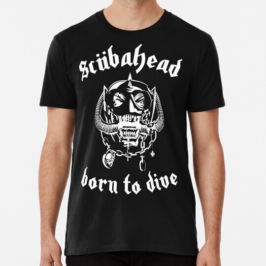 Scubahead Size S to 5XL Made in the USA T-Shirt