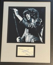Joey Ramone The Ramones Autographed Signed Framed Display PSA DNA