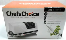 Chef's Choice Dizor Engineered Double-Bevel Edge 320 Electric Knife Sharpener