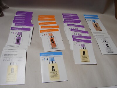 33 CLINIQUE ID Dramatically Different Moisturizing Lotion & Gel Sample Packets