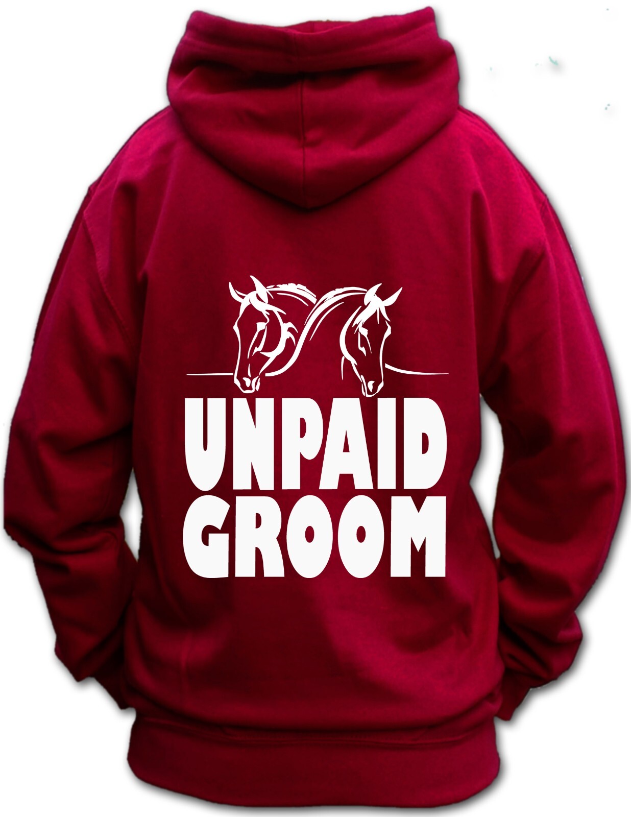 divertente felpa con cappuccio pony quotazione cavalli sposo non pagato abbigliamento sportivo equestre per il tempo libero