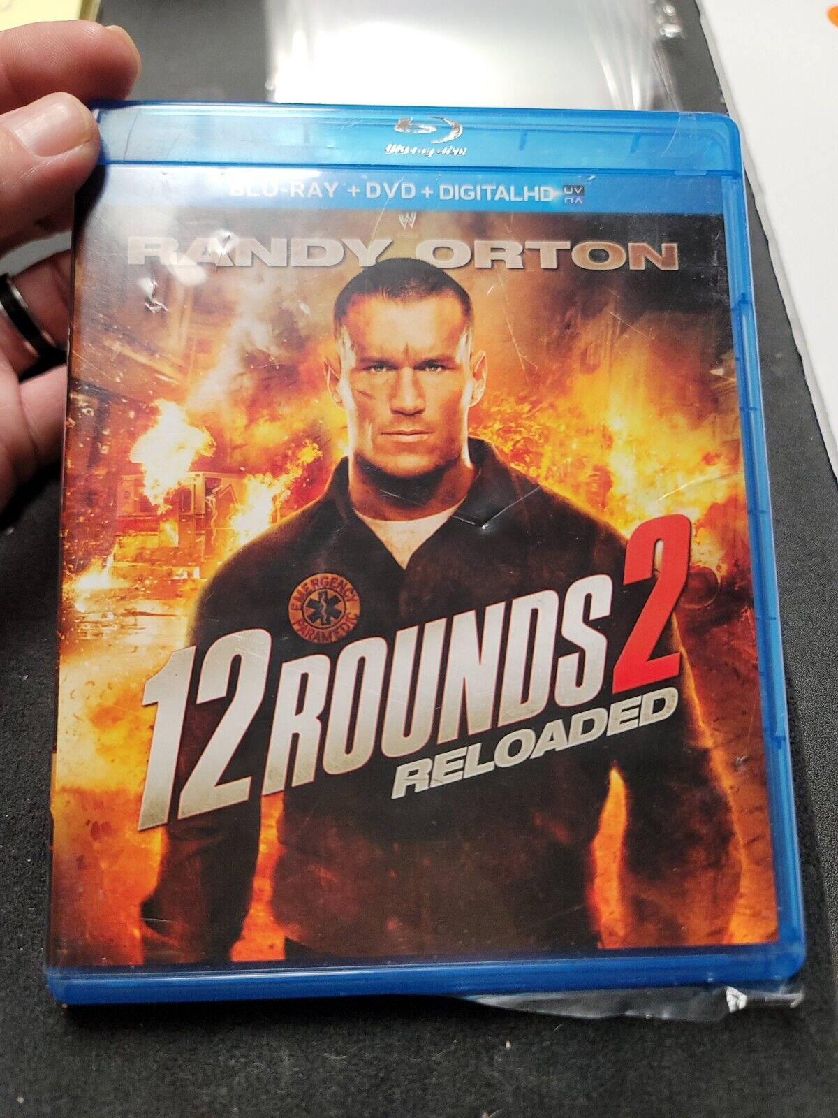 12 Rounds 2: Reloaded Blu-ray & DVD 2-Disc Set action movie Randy Orton  NEW! 24543844945