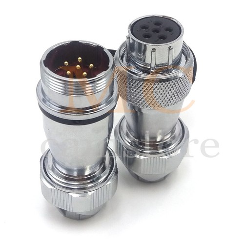 WS20 2-12pin Panel Mount Docking Waterproof Power Wire Connector,Aviation Plug - Picture 17 of 22