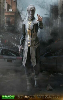 IN-FAMOUS IF001 1/6 Ebony Maw SPACE WIZARD Avengers Black