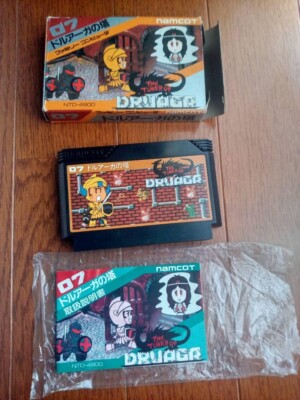 THE TOWER OF DRUAGA Famicom Nintendo FC Japan Import NES namcot