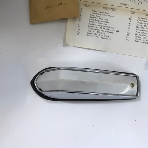 Vintage Harley-Davidson Front Fender Light #59260-68 - Picture 3 of 3