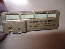 Independent Oil Service LOWELL MASS car service log