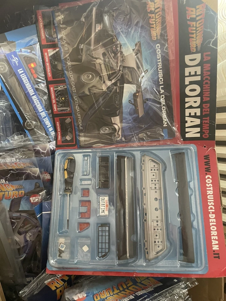Collezione Completa Costruisci la tua Delorean Eaglemoss 1:8 back to the future - Immagine 2 di 4