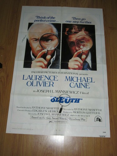 Sleuth Original 1sh Movie Poster 