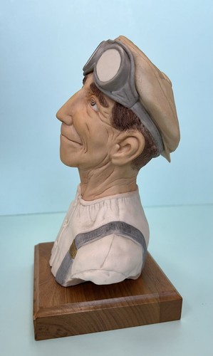 Edward J. Rohn Pilot Bust #45, Super Rare! Dated 1977 - Picture 2 of 5