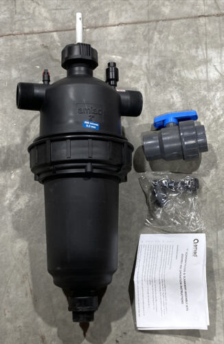 Amiad 2" T-Super Filter w/ Scanaway Assembly NPT 300 Micron SS316L New - Picture 3 of 9