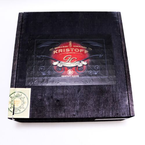 "Kristoff GC Signature Serie leere Holzzigarrenbox 8,25"" x 8,25"" x 3,25" - Bild 9 von 11