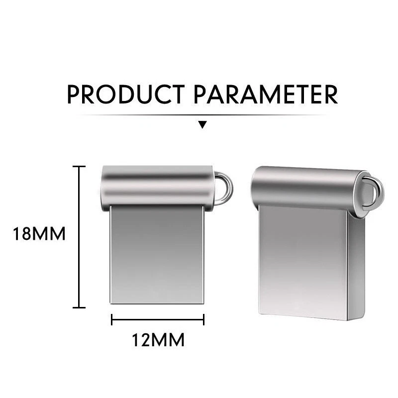 U Disk 64G 32G High Speed Memory Stick Mini Metal Usb Flash Drive 4G 8G 16G 32G - Image 2 of 4