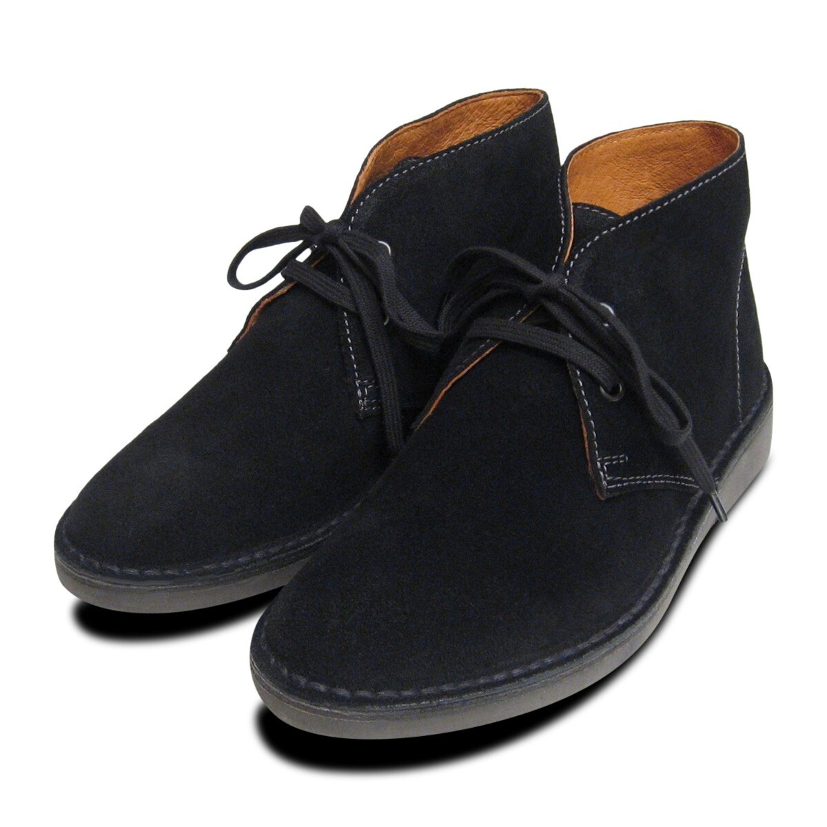 ladies black desert boots