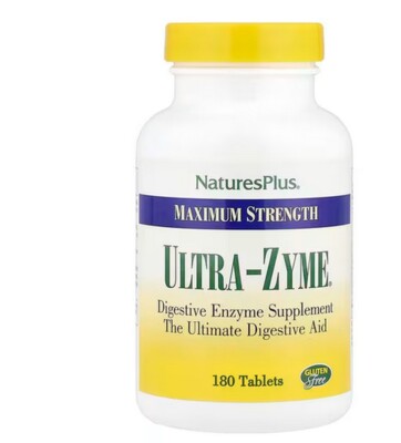Natures Plus Maximum Strength Ultra-Zyme 180 Tabletten (237,13 EUR/kg)