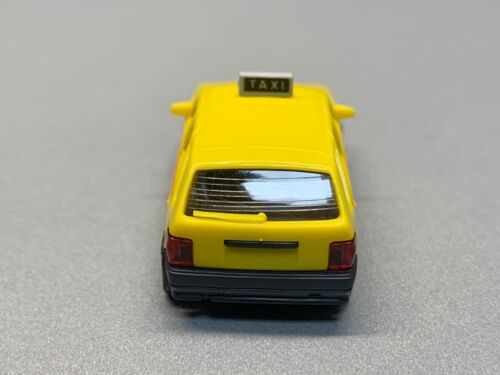 Fiat Tipo compact city car piccola city car città auto taxi giallo auto Rietze H0 1:87 - Foto 6 di 12