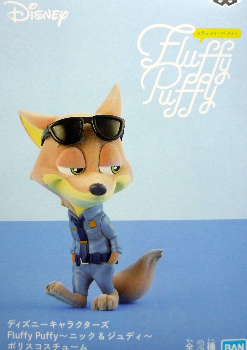 送料無料 ディズニーキャラクターズ Fluffy Puffy ニック