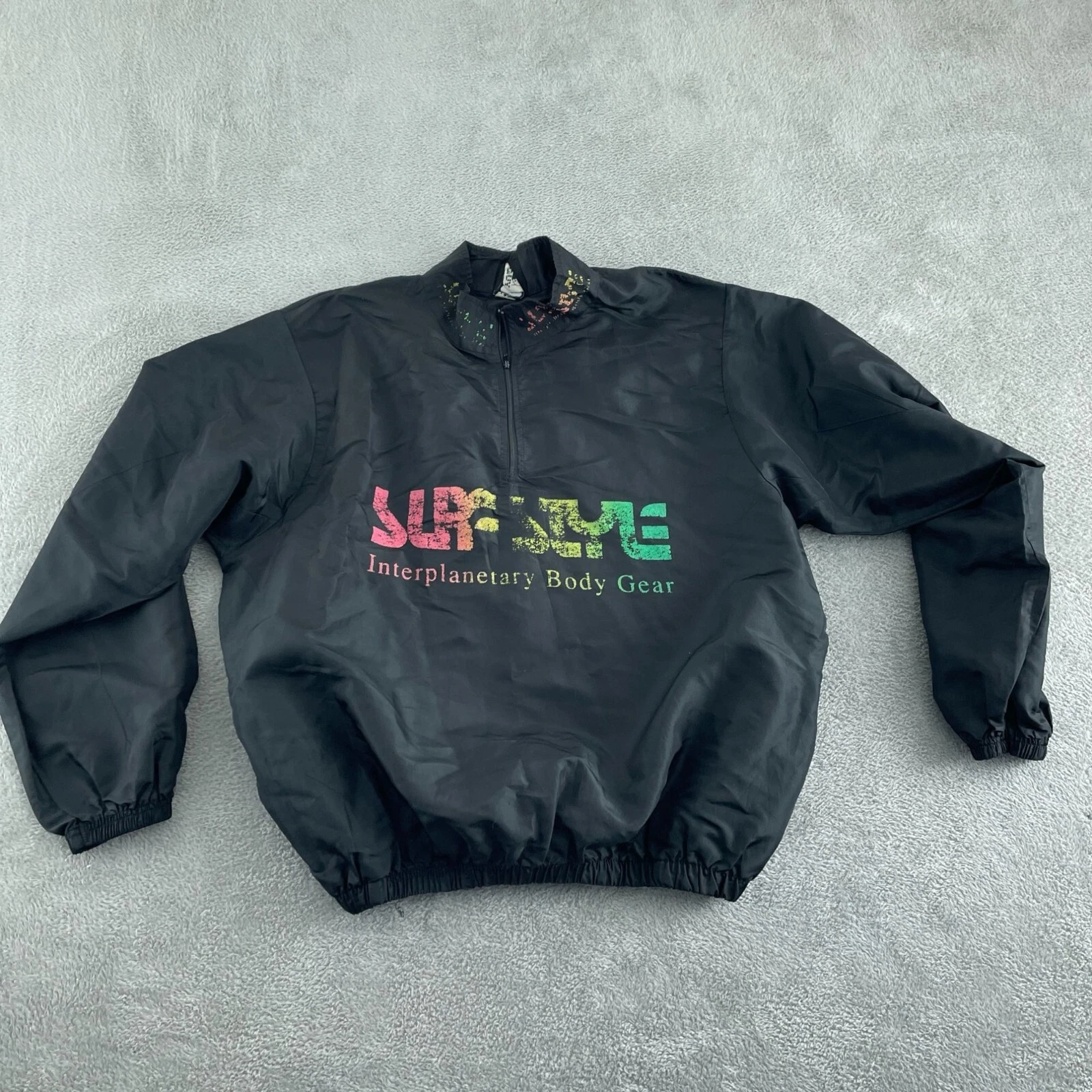 veste pull vintage Wise Guy Supreme Interplanetary Body Gear noir 3937