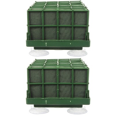  2 Pack Blumenkäfig Aus Schaumstoff Blumenarrangement Mud Saugnapf