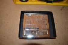 LINKS OF LONDON HEAVY SILVER PLATE SLIDING PUZZLE