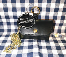 NEW Black Snapcase with Chain PocketBac HOLDER ONLY Bath  Body Works