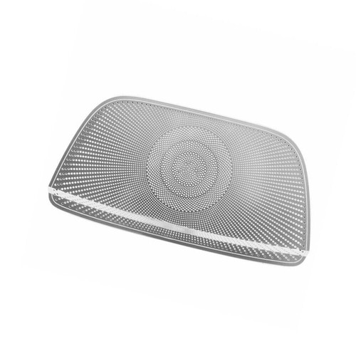 For Benz GLA W156 2020-2022 Silver Titanium Dashboard Speaker Frame Cover Trim - Foto 6 di 6
