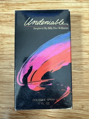 Avon Women's Cologne Spray UNDENIABLE by Billy Dee Williams 1.7oz Rare New Box
