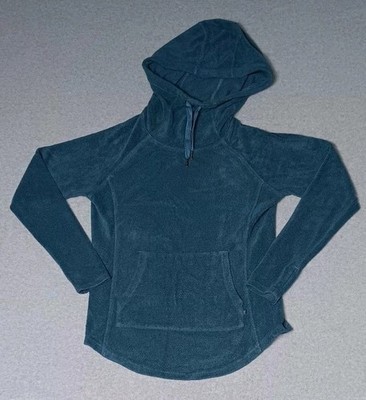 Free Fly Fleece Performance Bamboo Hoodie Unisex Size Small Blue Thumb Holes...
