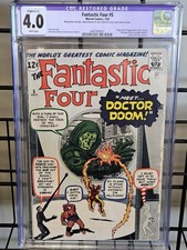 Fantastic Four #5 Marvel 1962 CGC 4.0 1st Appearance App Doctor Doom
