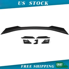 FOR 2016-2023 CHEVY CAMARO ZL1 1LE STYLE LT RS SS GLOSS BLACK TRUNK SPOILER WING