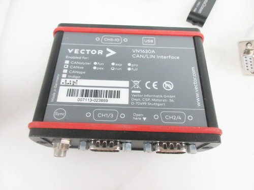 VECTOR VN1630A MODULO INTERFACCIA DI RETE CAN/LIN CANOA & LIN CANcable 2Y - Foto 5 di 11