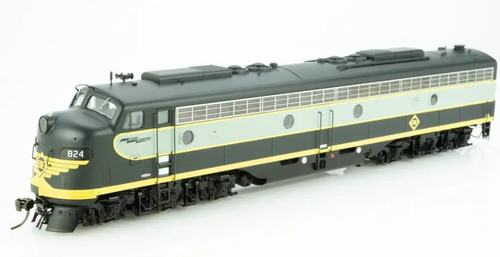 RAPIDO HO EMD E8A ERIE [ESQUEMA DE DOS TONOS] DC/DCC/SONIDO #821 PN 28551 | Zustand: New