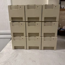 Exponent 3.5" Floppy Disk Storage System • Cassette Style • Lot of 3 • USA Made