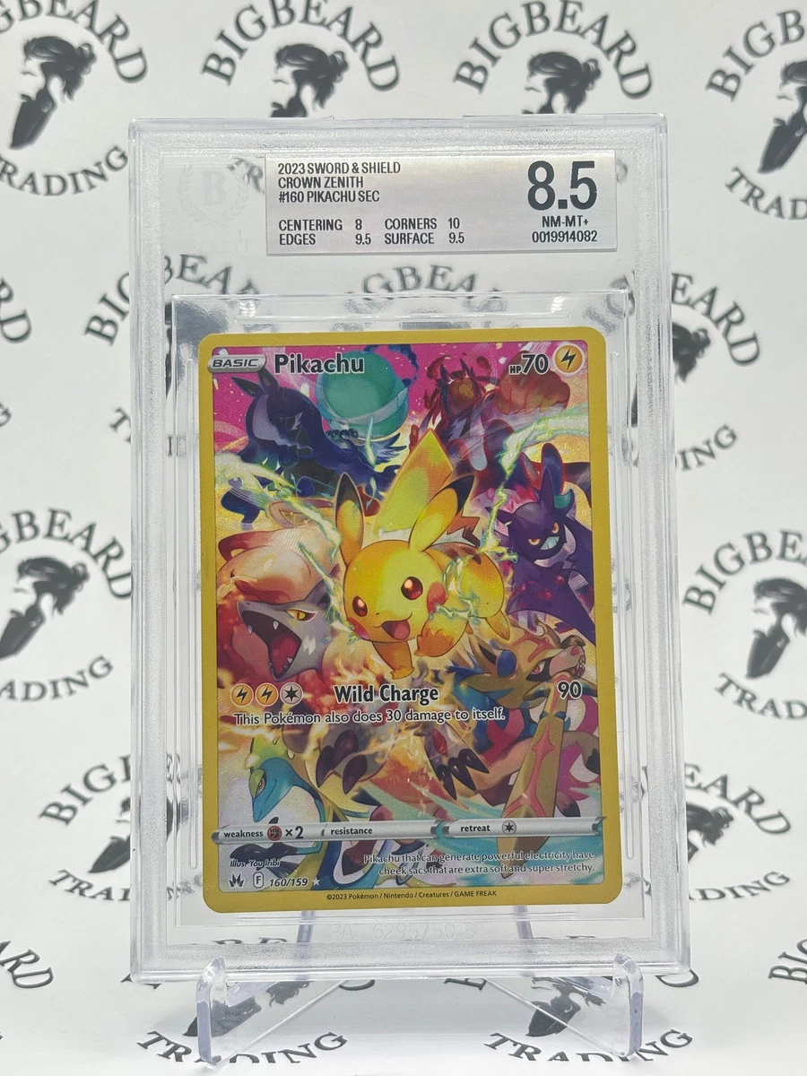 Pokémon TCG Beckett Grading Services (BGS) Secret Rare Individual