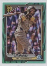 2024 Bowman Chrome Aqua RayWave Refractor 143/199 Luis Arraez #19 s3g