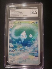Vanillish 112/086 CGC 8.5 White Flare Illustration Rare Pokemon Slab