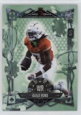 2024 Wild 5 Card Draw Egg Hunt Modern 4/5 Isaiah Bond #S5CDM-IB 17lu