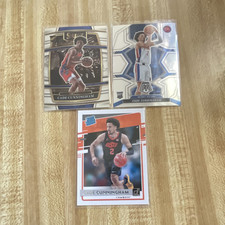 Panini Cade Cunningham Pistons Rookie 3-Card Lot 2021-22 Mosaic Select Donruss