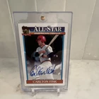 2026 Topps Series 1 Carlton Fisk 1991 Topps Baseball Autographs (RAW)